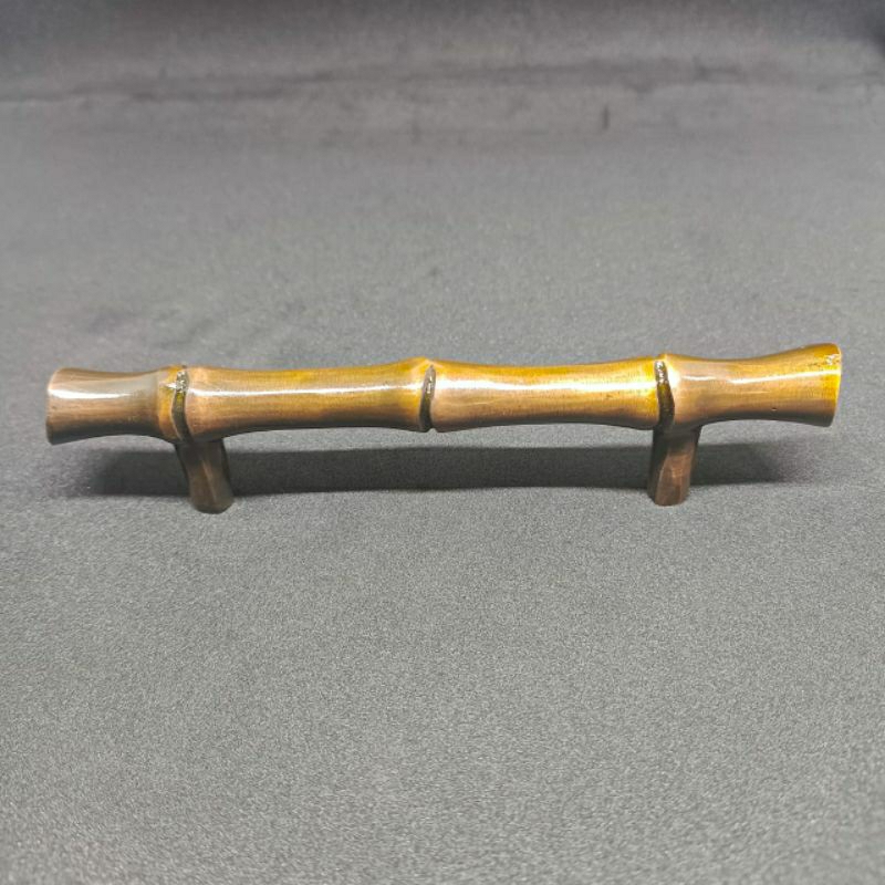 Handle laci gagang pintu lemari tarikan jendela motif bambu