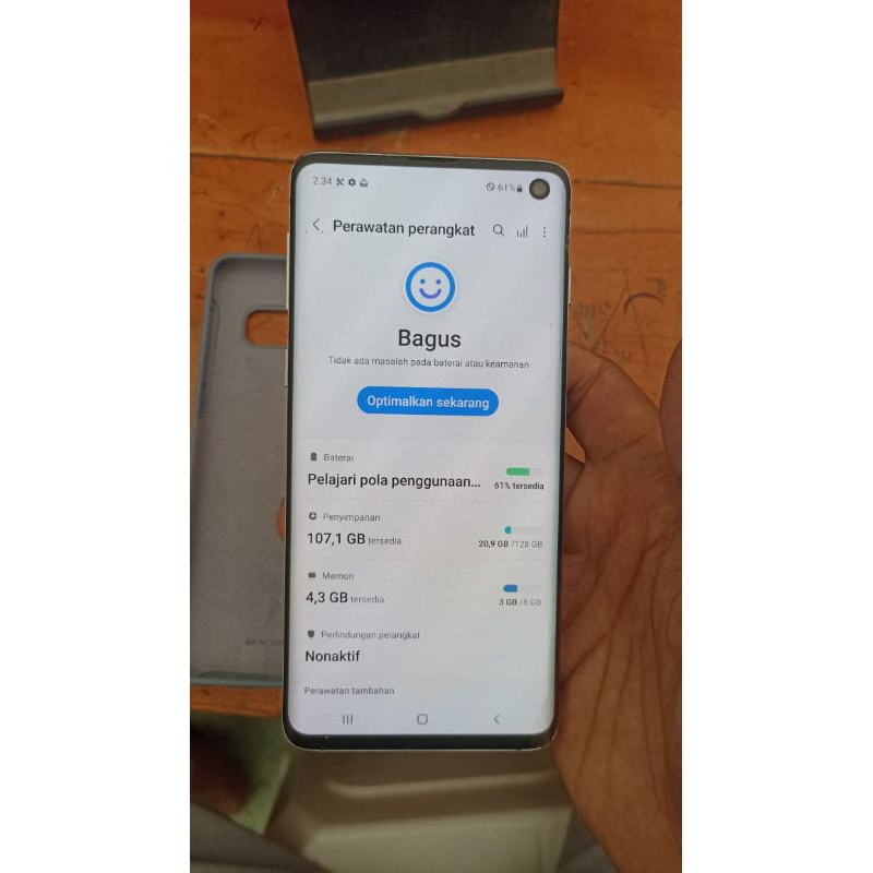 Samsung galaxy s10 ex inter imei terblokir