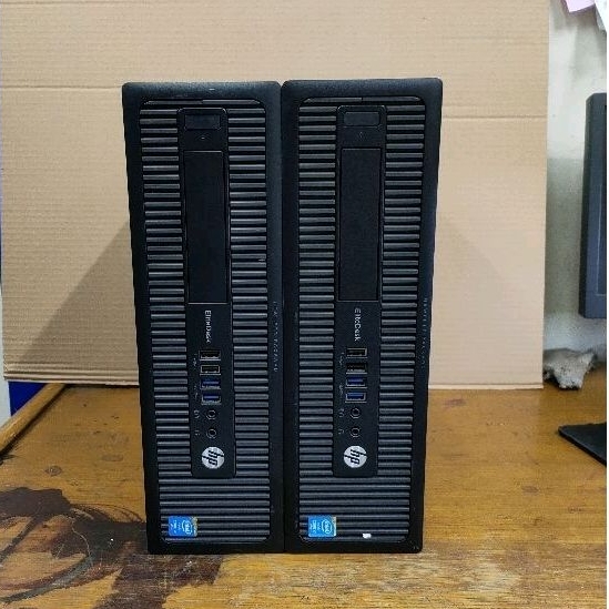 PC HP ELITEDESK 800 G1 SFF CORE i7-4790 RAM 8 GB SSD 256 GB BERGARANSI