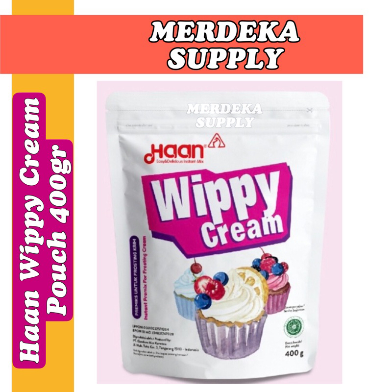 

HAAN WIPPY CREAM POUCH 400 GR