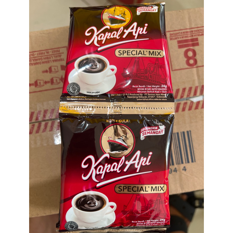 

Kopi Bubuk Kapal Api Special Mix Renceng