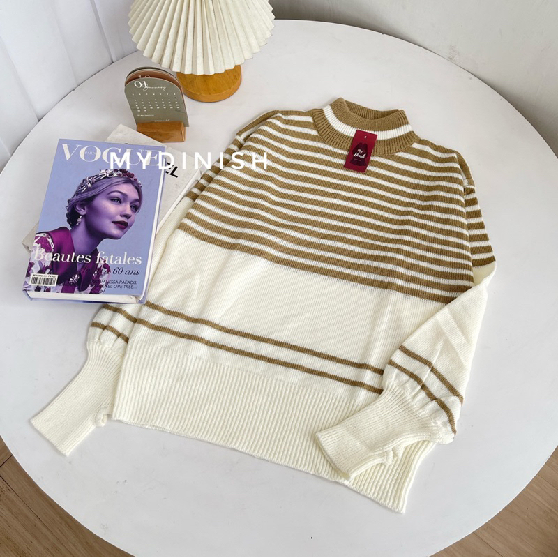 Clarisa Rounghand Sweater Rajut Wanita Unisex