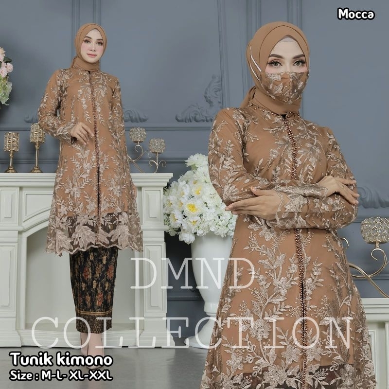 STELAN TUNIK KIMONO/STELAN TUNIK BUSUI/STELAN TUNIK PAYET MUTIARA/STELAN TUNIK MODERN/KEBAYA MODERN/KEBAYA PESTA