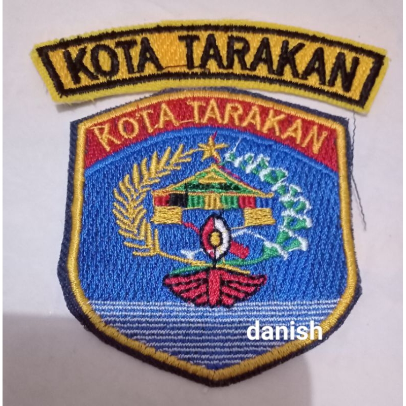 bet bordir Pemkot KOTA TARAKAN (PEMBELIAN MINIMAL 10PCS)