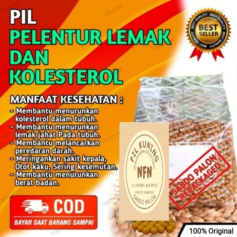 

PIL PELUNTUR LEMAK Sabdo Palon Original | Jamu Menurunkan Kolesterol - isi 120 butir