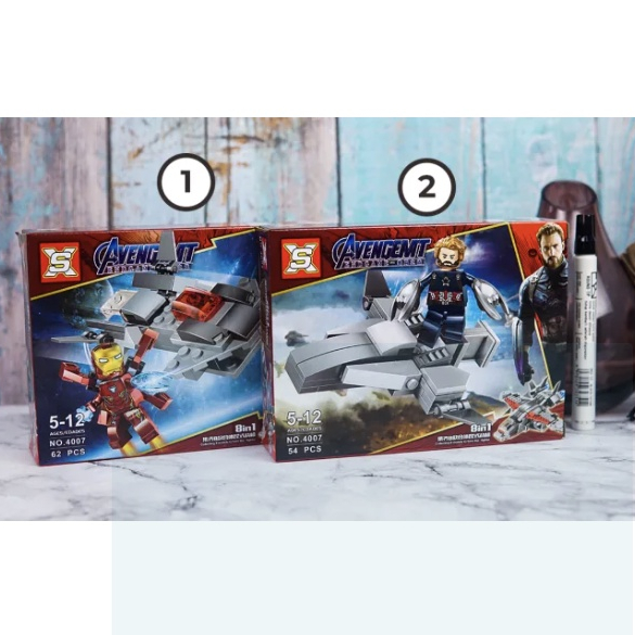Mainan Lego Anak Super Hero Avenger 4007 | Lego Brick | Mainan Koleksi | Pajangan Dekorasi
