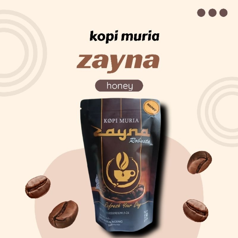 

KOPI MURIA ZAYNA ROBUSTA HONEY