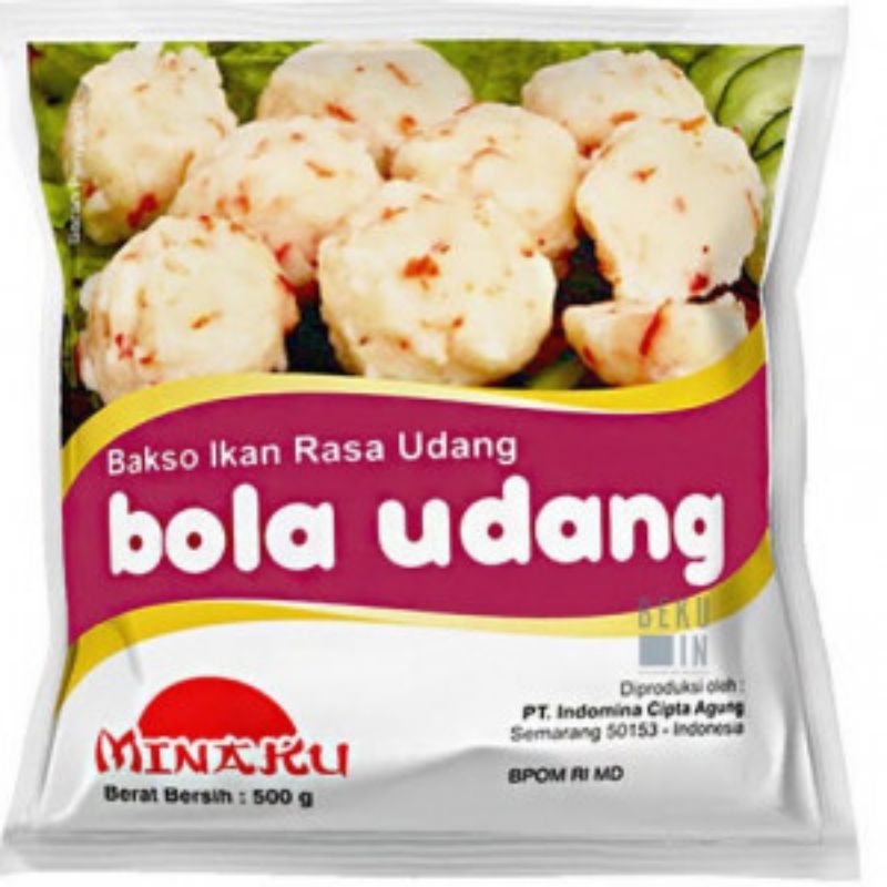 

Minaku Bola Udang 500gr