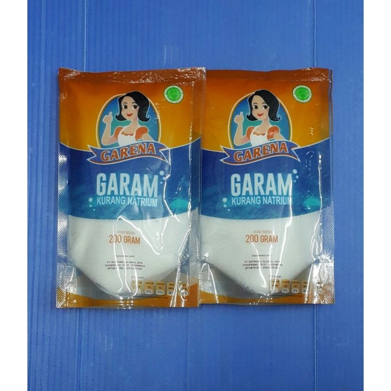 

GARENA Garam rendah natrium