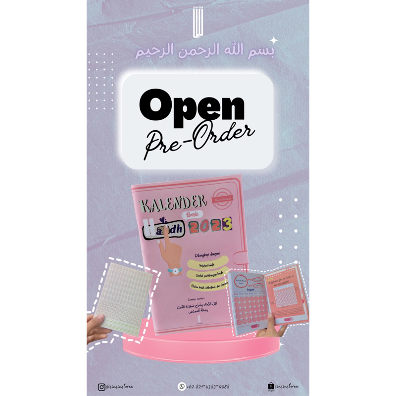 

Kalender Haidh 2023 (Buku)