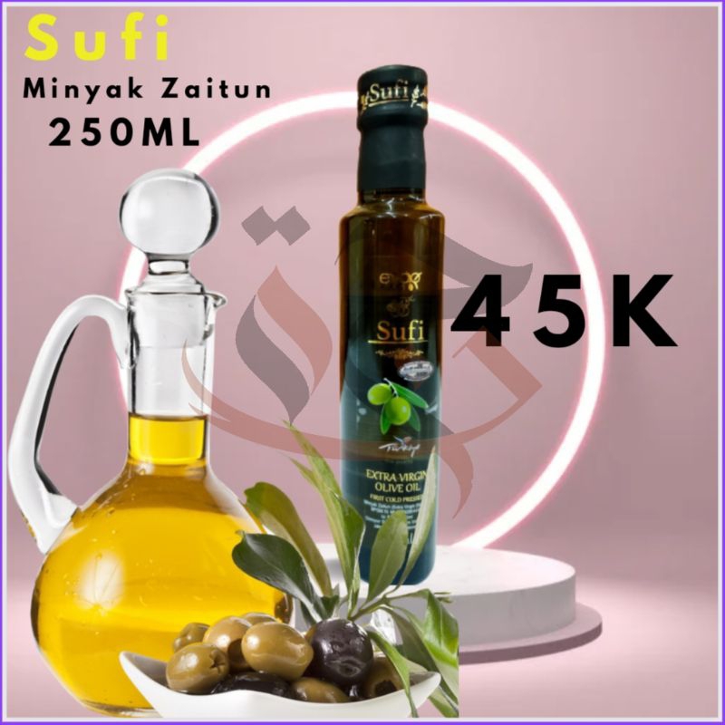 

Minyak Zaitun Sufi \ Sufi Extra Virgin Olive Oil 250ml