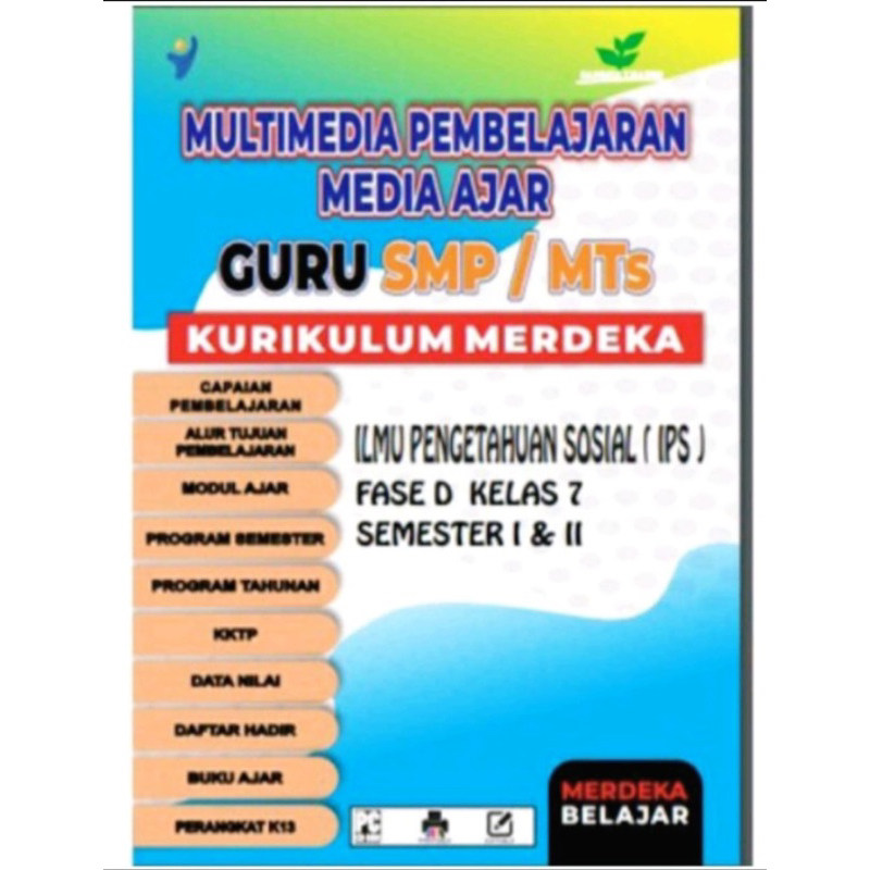 

CD KURIKULUM MERDEKA PERANGKAT PEMBELAJARAN IPS RPP SMP/MTS KELAS 7 TH 2022-2023