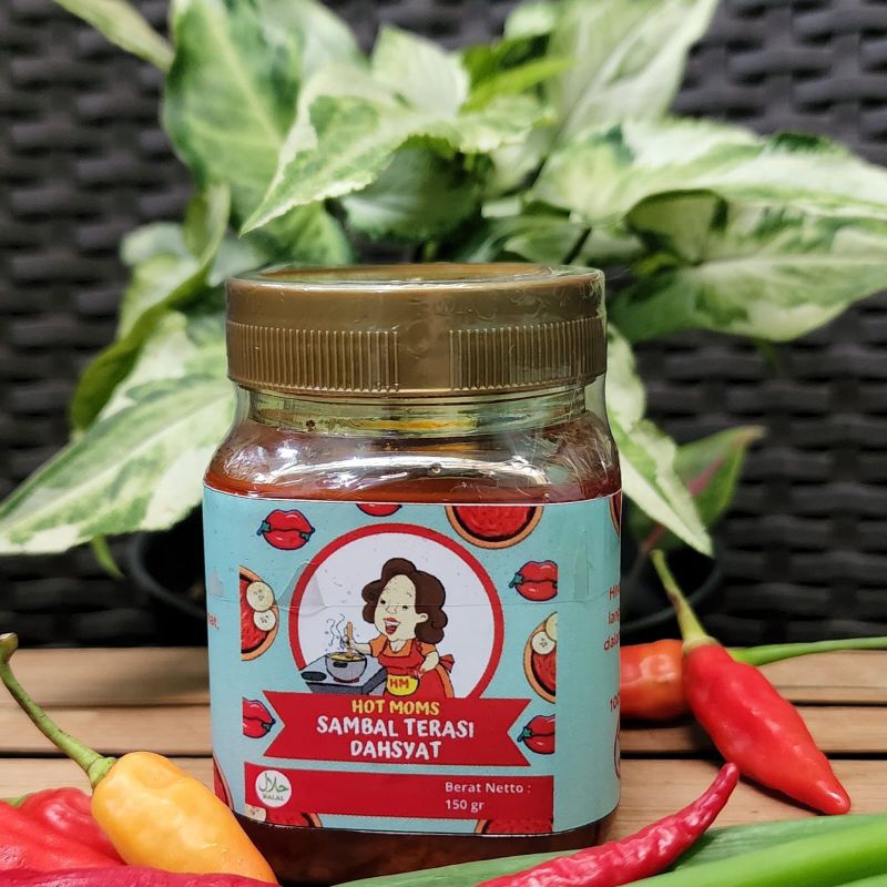 

Sambal Terasi Dahsyat HMS 150 gr