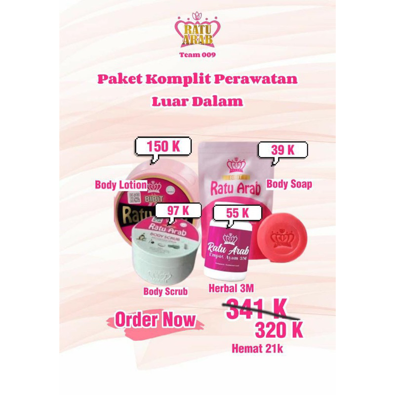 Paket Komplit Ratu Arab