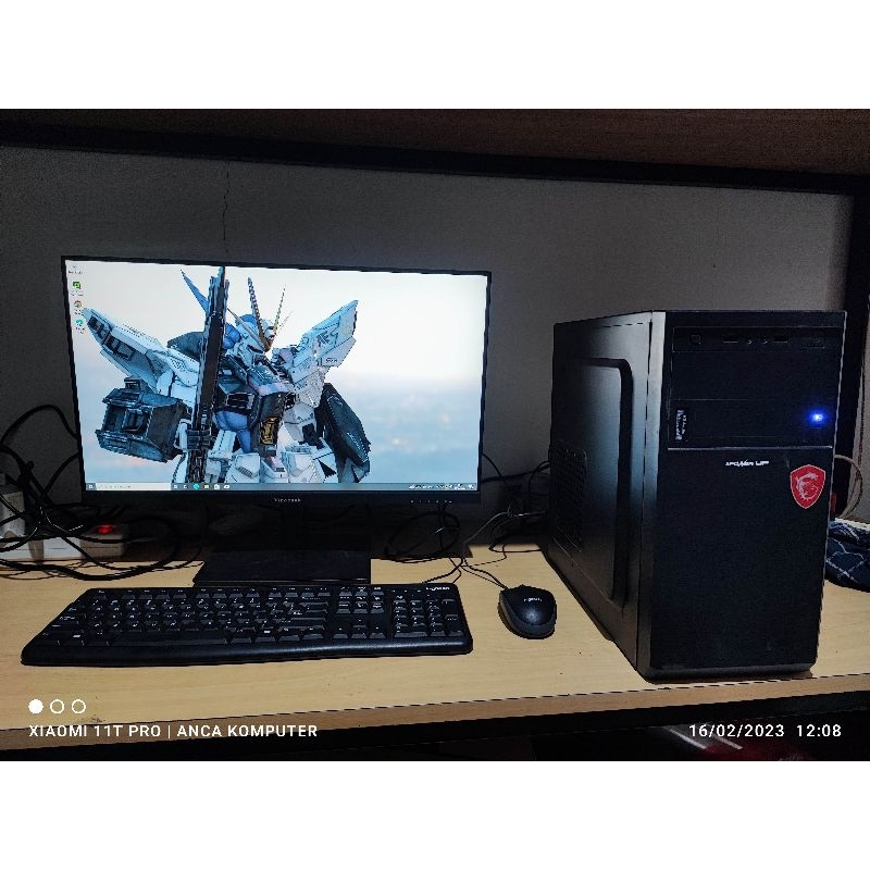 PC RAKITAN KANTOR / OFFICE / ONLINE SHOP/ GAMING RINGAN  CORE i3