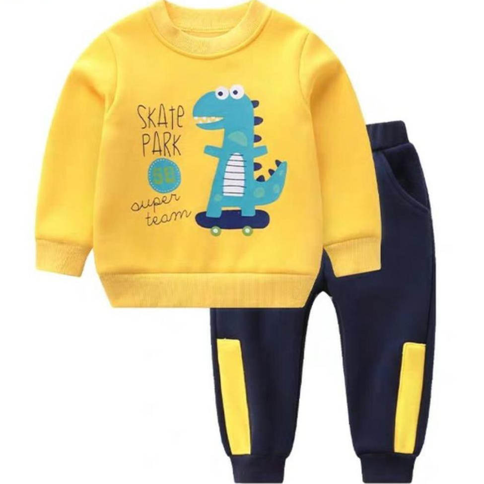 TokoMilkan - Setelan Sweater Anak Laki Laki SKATE PARK Set Kids