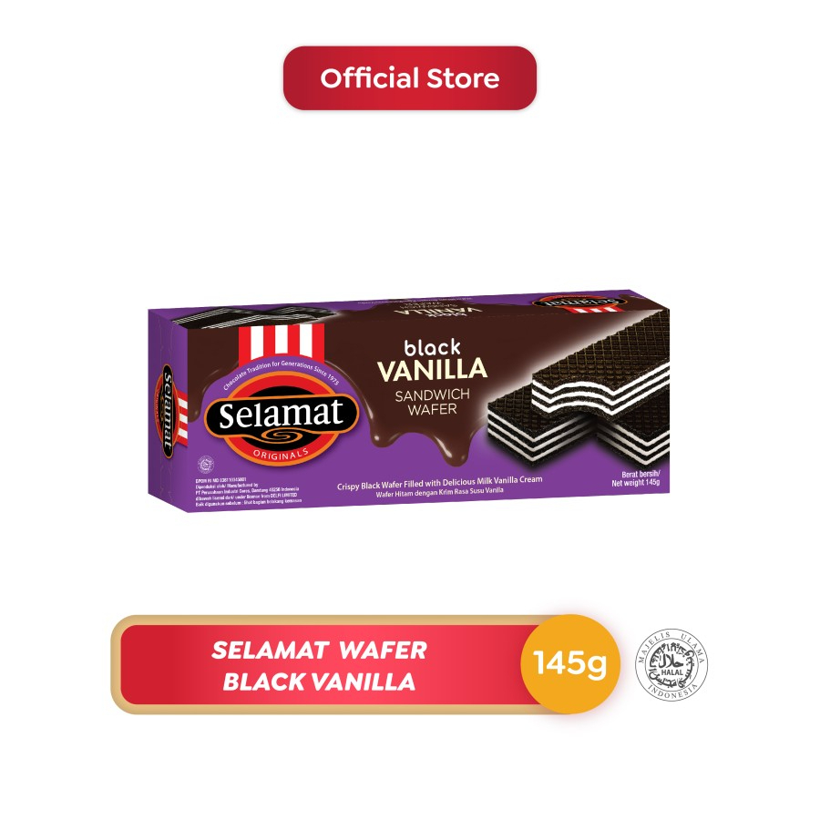 

Selamat Wafer Black Vanilla 2 x 145 g