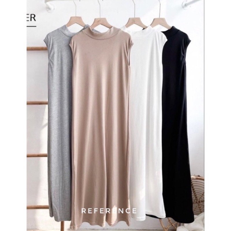 INNER DRESS RAJUT WANITA / INNER DRESS WANITA / DRESS DALAMAN WANITA / DRESS TURTLENECK / KNIT DRESS