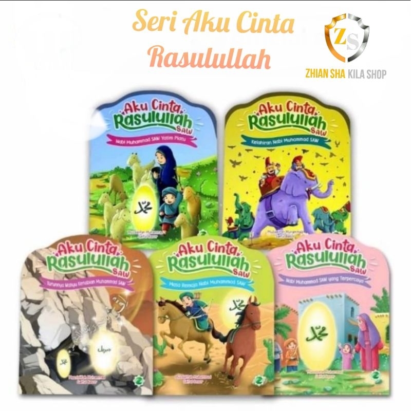 buku cerita anak islami-seri aku cinta rasulullah SAW