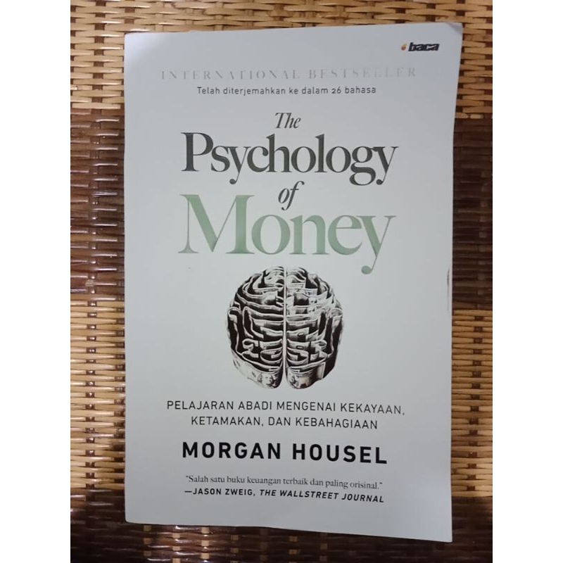 

PRELOVED BUKU THE PSYCHOLOGY OF MONEY
