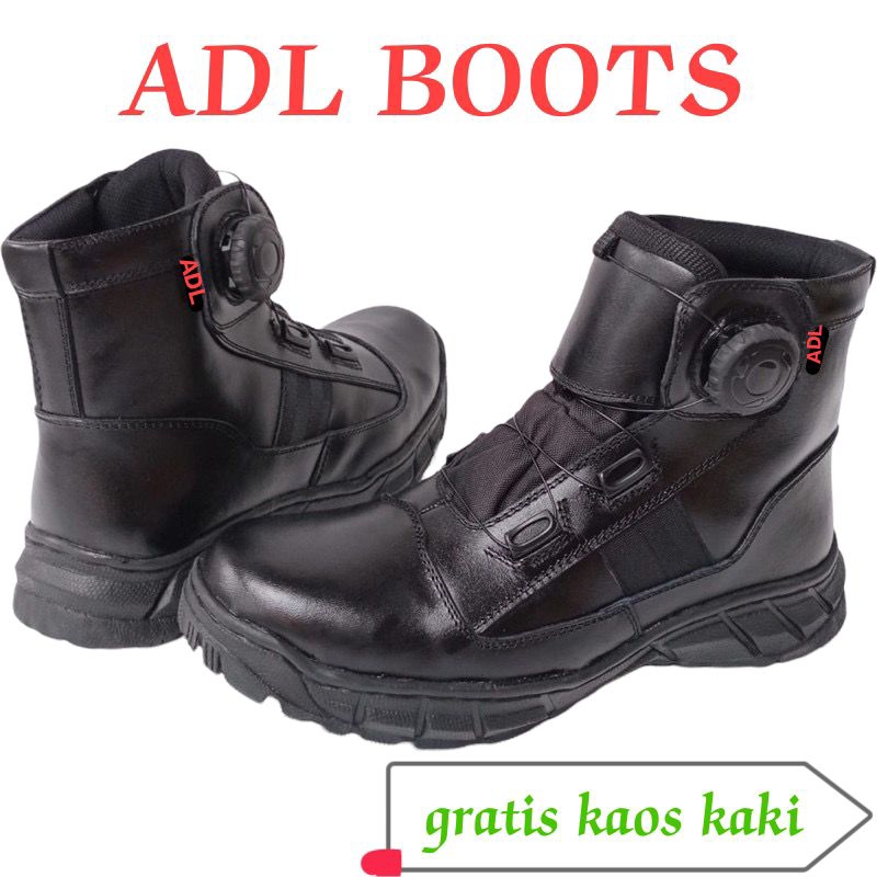 sepatu tali putar PDL pendek lantas MIDTRAC