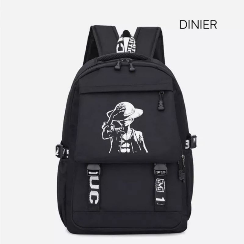 Tas ransel anak laki laki pencinta anime onepiece