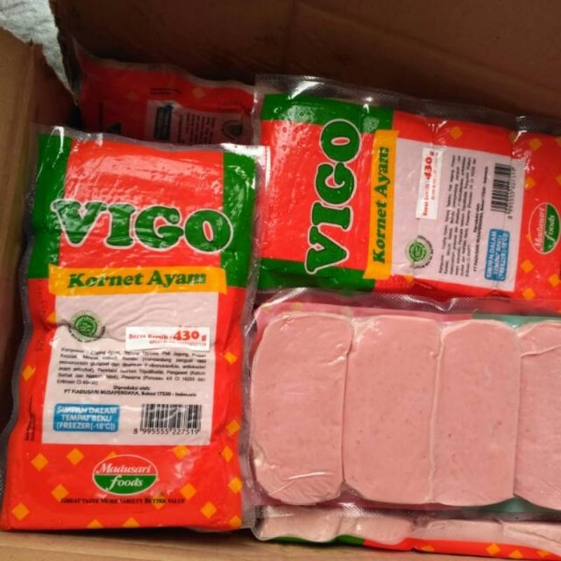 

Vigo kornet ayam 430gr isi 4