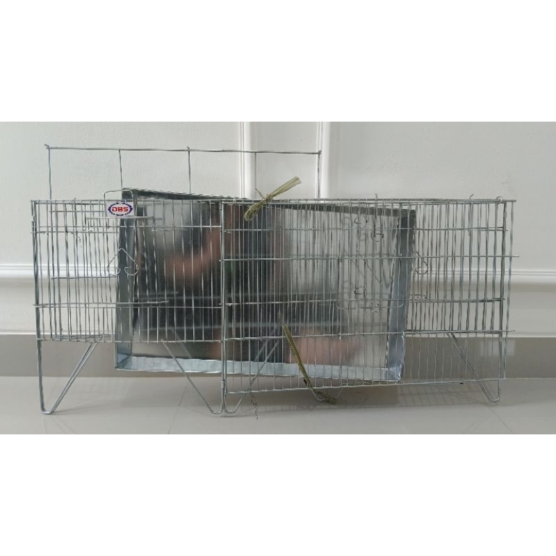 Kandang Keramba Mandi Burung GRATIS PAKAN Bisa Lipat DBS, Kuat & Tahan Lama