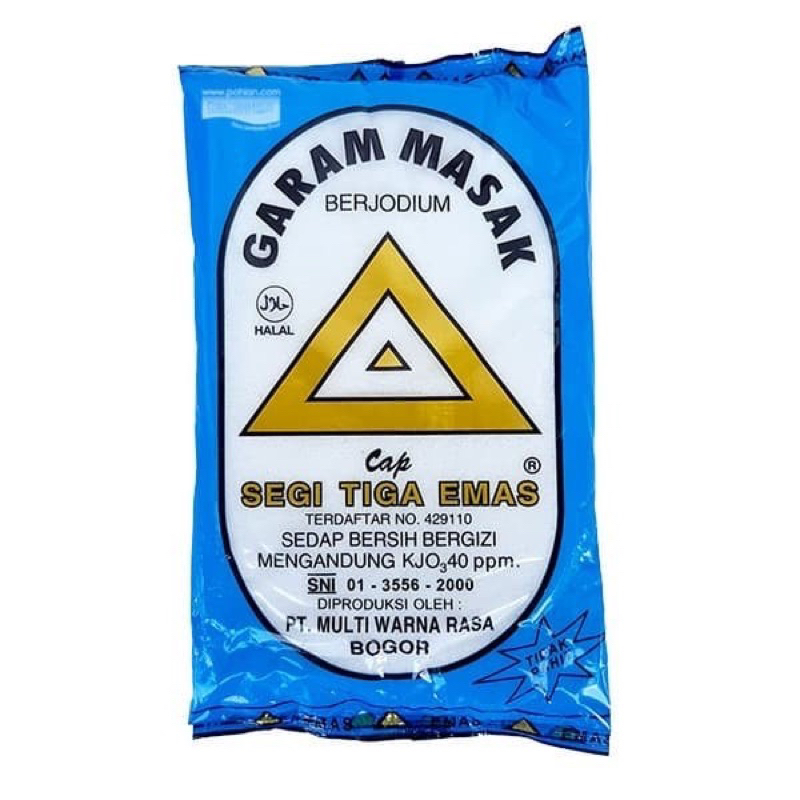 

Garam Segitiga Emas 250gram BALL
