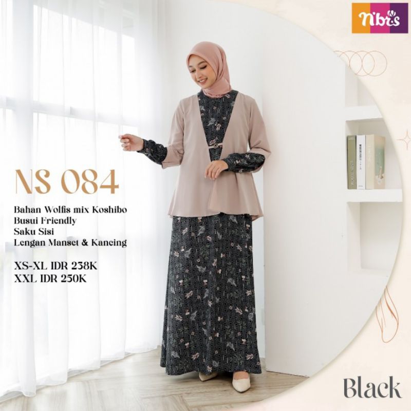SALE' GAMIS DEWASA NIBRAS NS 084