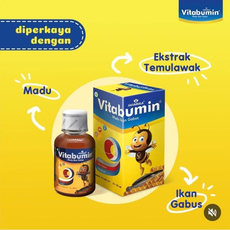 Vitabumin Vitamin Herbal Anak Penambah Nafsu Makan Daya Tahan Tubuh