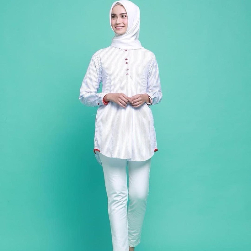 Kemeja Tunik Polos Three Coins