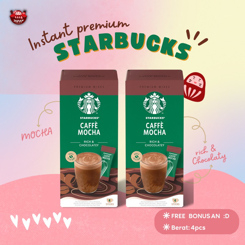 Jual Starbucks Premium Mix Mocha Latte | Shopee Indonesia