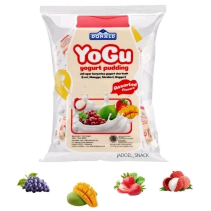 

Donald Yogu Yoghurt Puding Assorted Flavors
