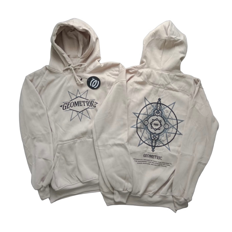 JAKET HOODIE PRIA WANITA MOTIF “GEOMETRIC”