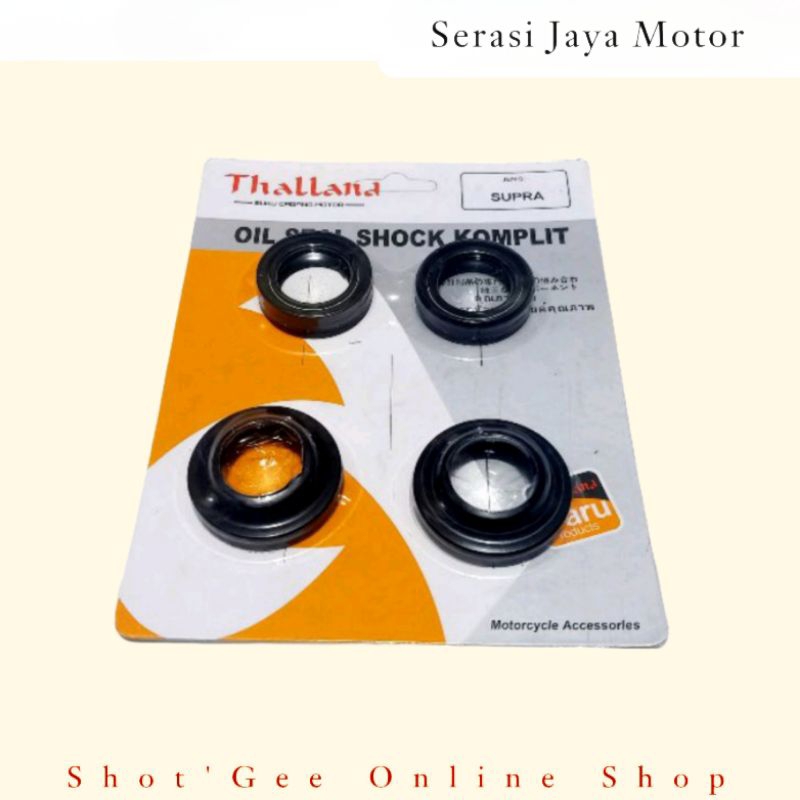 SEAL SHOCK + TUTUP SHOCK GRAND/SUPRA/MIO/SOUL/BEAT/VARIO/SCOOPY/SMASH/SHOGUN