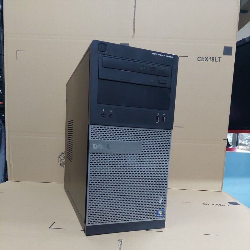 OBRAL CPU PC DELL CORE I3 4130 RAM 4 GB SSD 256 GB WIN10 BERGARANSI