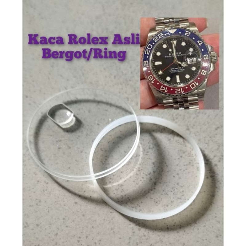 Kaca Rolex Asli Crystal