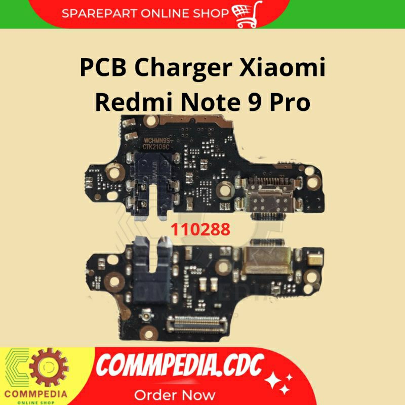 PCB Charger Xiaomi Redmi Note 9 Pro