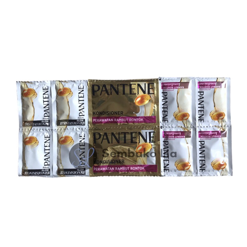 Pantene Kondisioner Sachet 1 Renteng Isi 12 Sachet Kondisioner Sachet