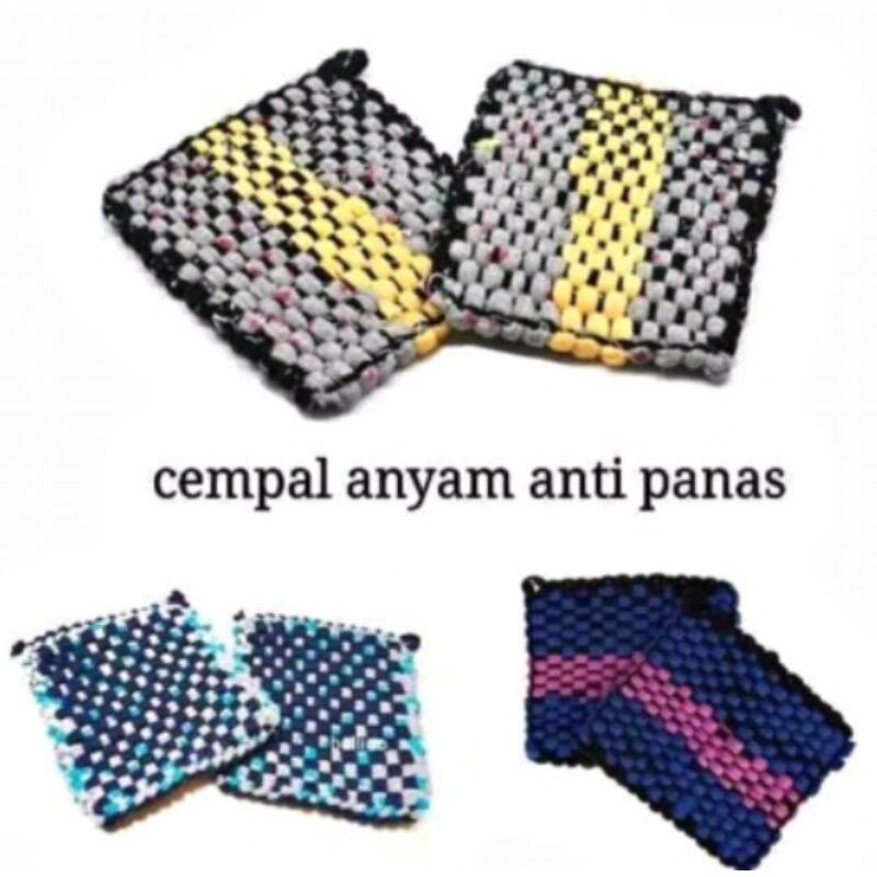 Cempal Kain Anyam / Alas Tatakan Anti Panas / Kain Dapur