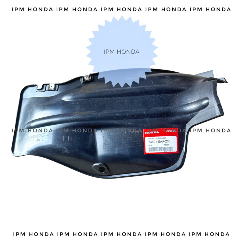 74551 / 74591 SAA Cover Tutup Plastik Inner Liner Fender Spakbor Bumper Belakang Honda Jazz GD3 IDSI VTEC 2003 2004 2005 2006 2007 2008