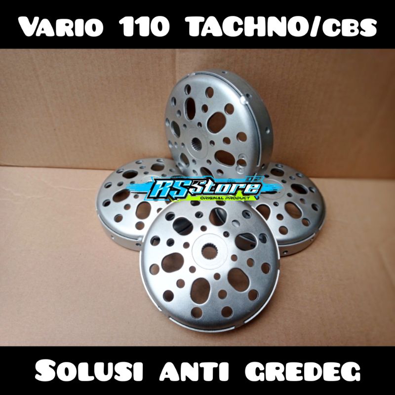 MANGKOK CVT KAMPAS GANDA VARIO 110 KARBU ANTI GREDEG