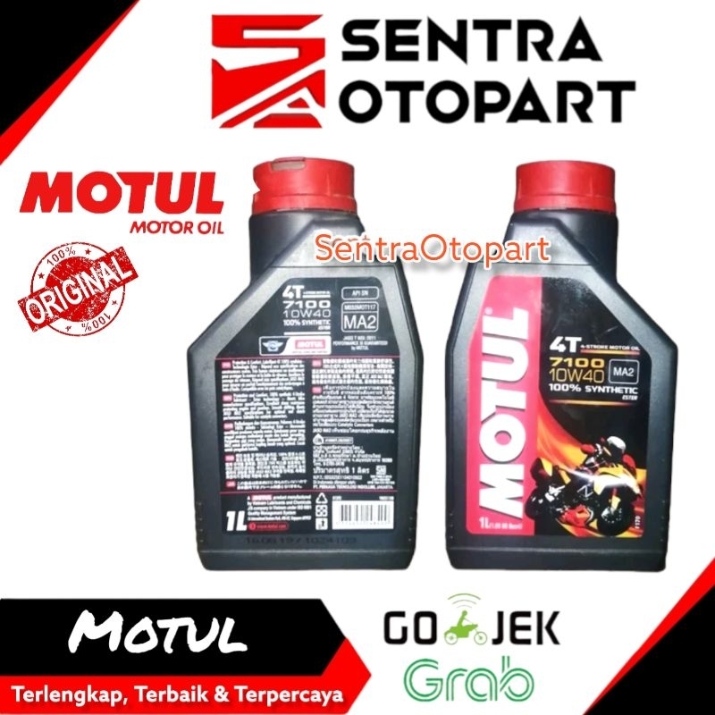 oli motor motul 7100 10w 40 full synthetic 1000ml