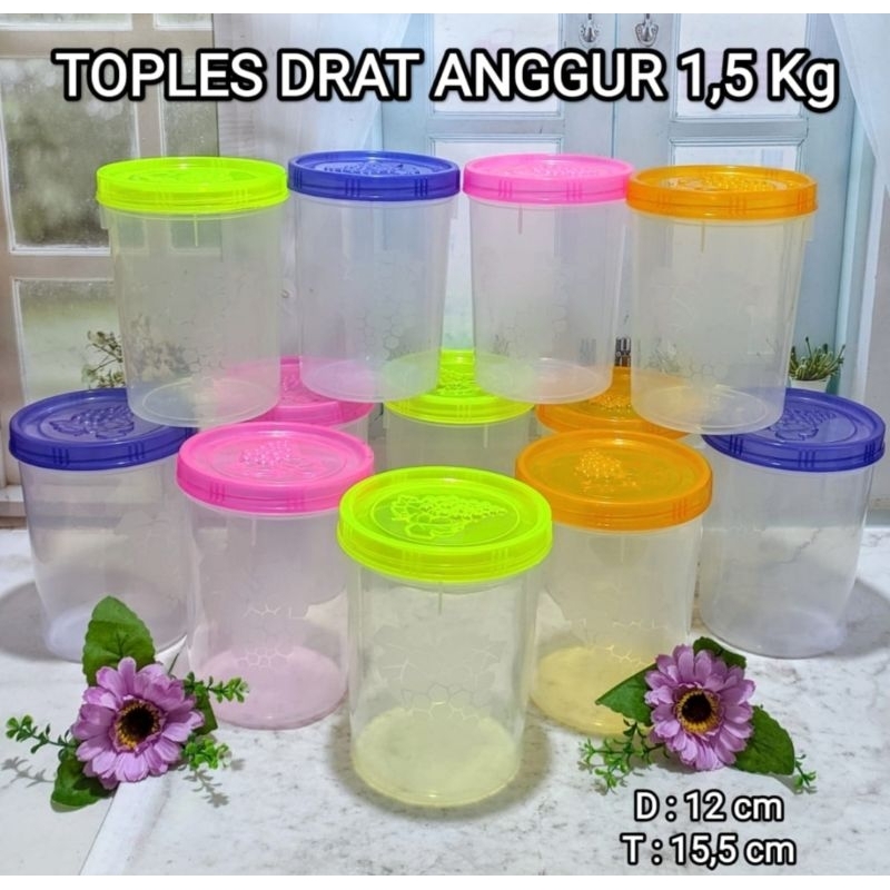 Toples Plastik Anggur Isi 12 Buah