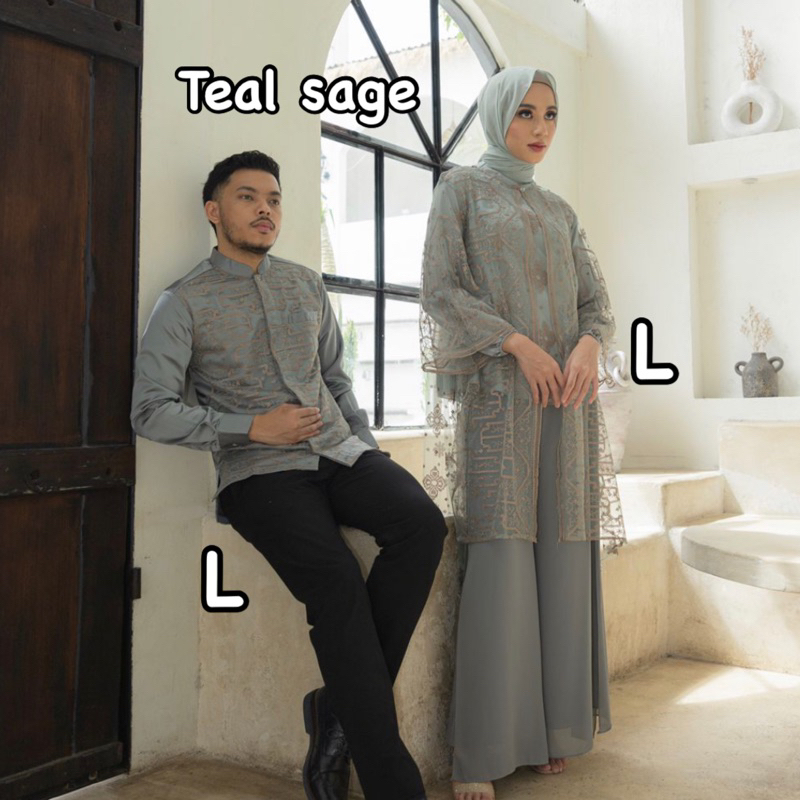 MIKA ONE SET COUPLE AKITA ID FIX DAPAT SAGE TEAL