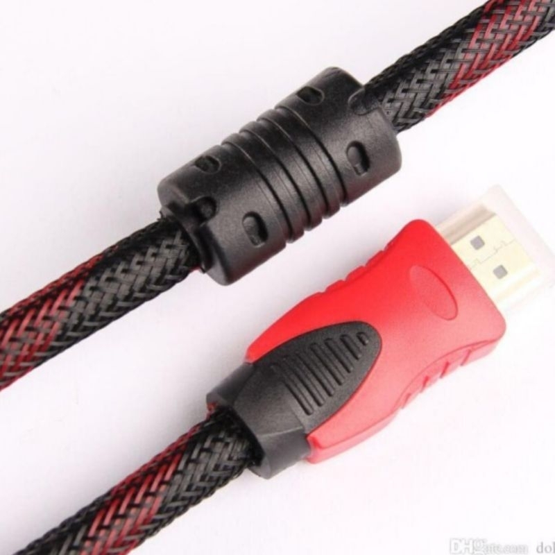 KABEL HDMI SERAT JARING VERSI 1.4 1080P 1.5 METER FULL HD