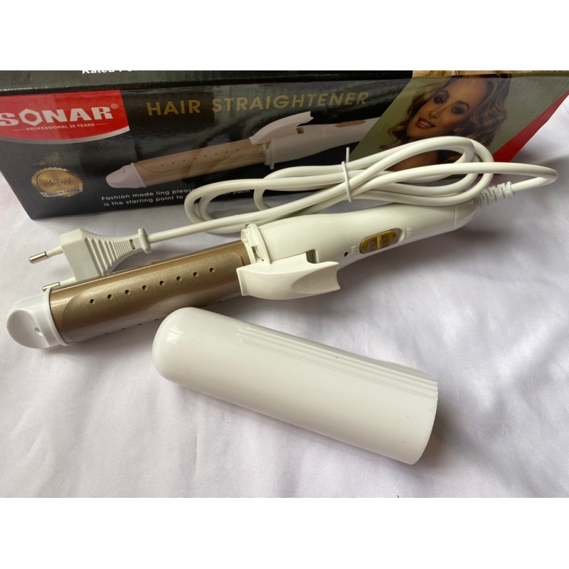 Catok sonar 2 in 1 bisa lurus dan curly/ catok type A2182