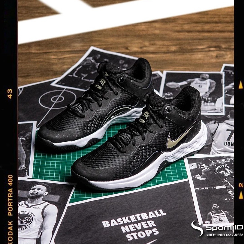 Sepatu Basket Nike Fly.By Mid 3 - Black White DD9311-006 Original | Nike Basketball