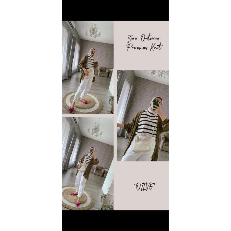 Zara knit outer cardigan zara CMT